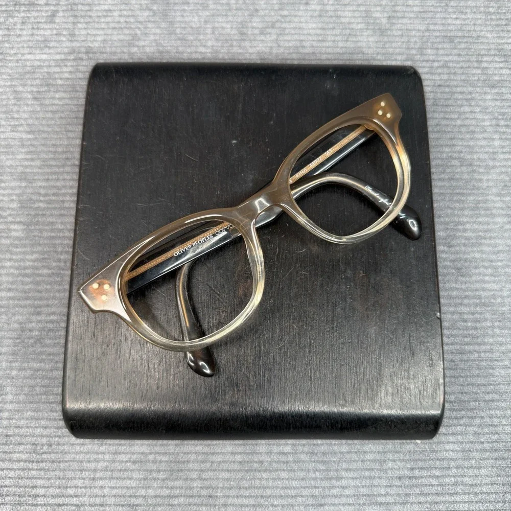 Oliver Peoples Afton OV5236 1333 Brown Gradient Eyeglasses Frame 49-22-145 Italy